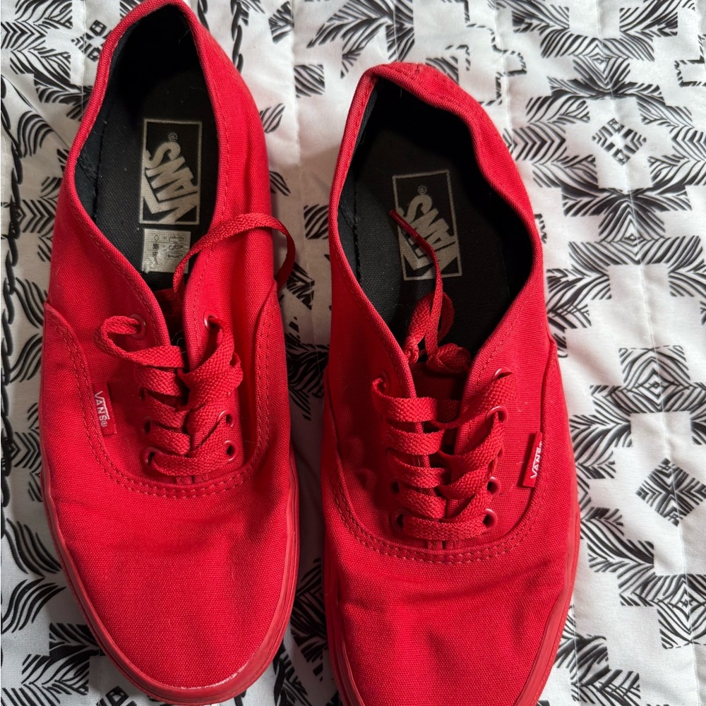 Vans Red WMNS 9.5